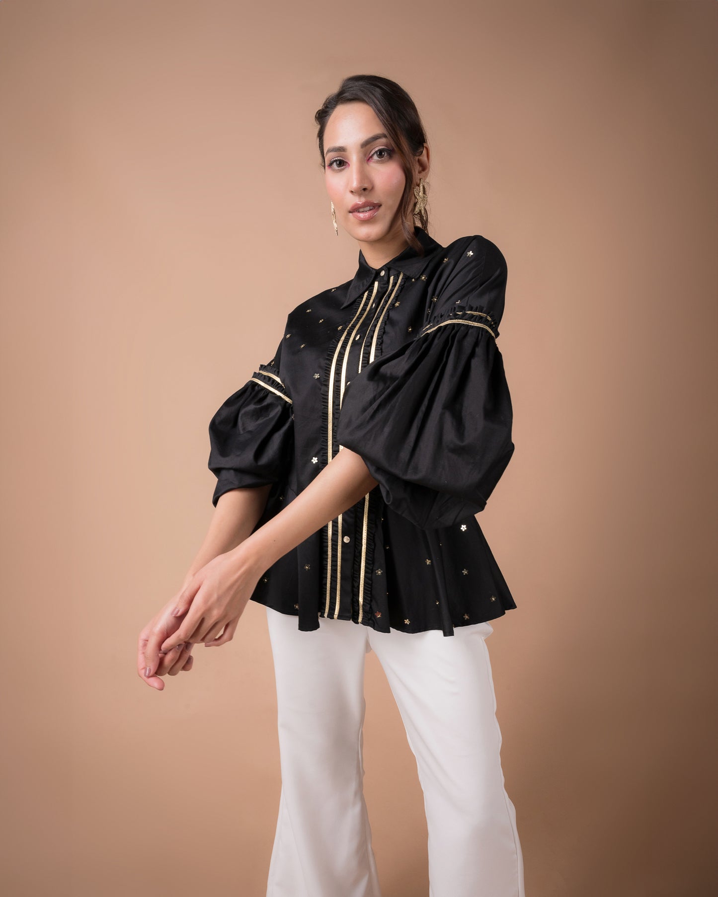 The Black And Gold Shirt