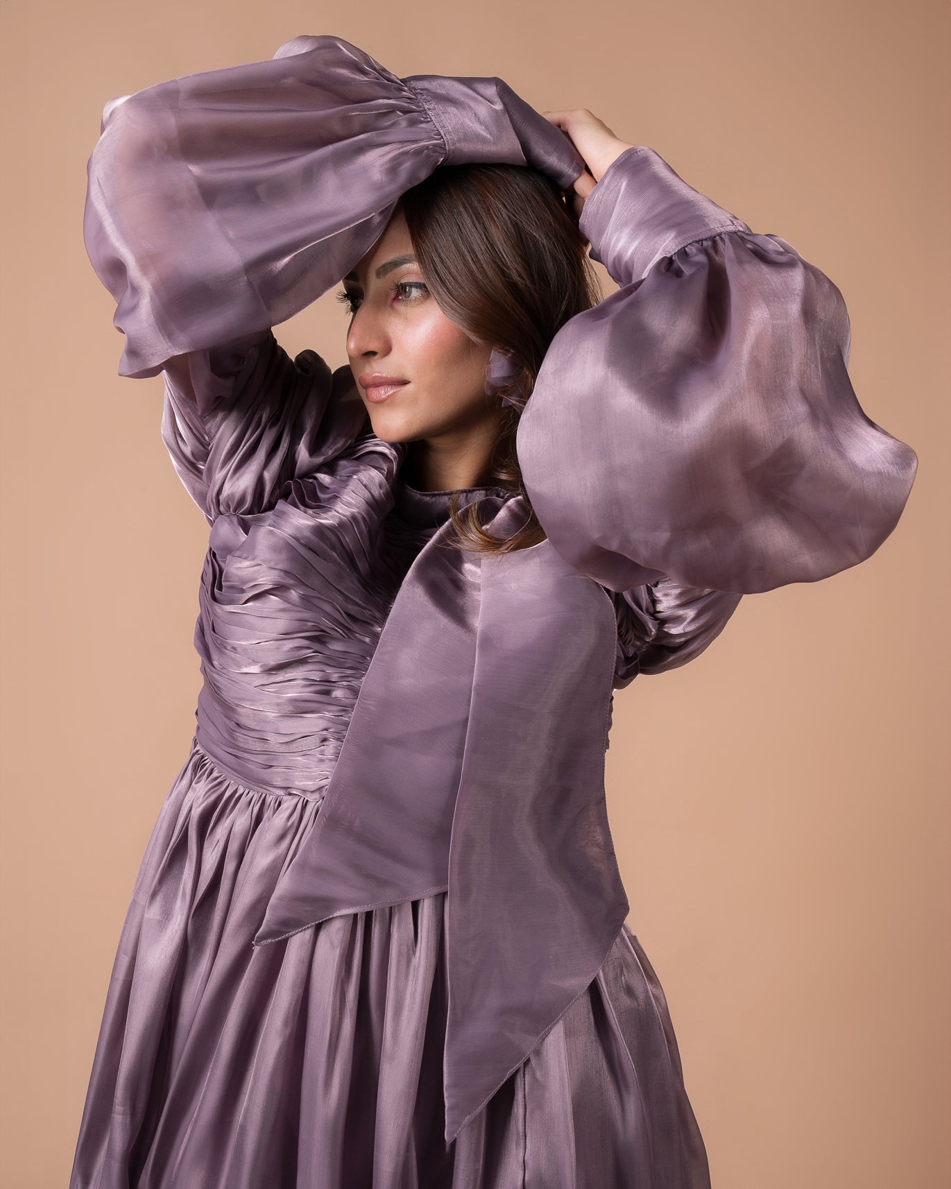 The Mauve Mini Dress