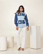 Bloomed Denim Shirt