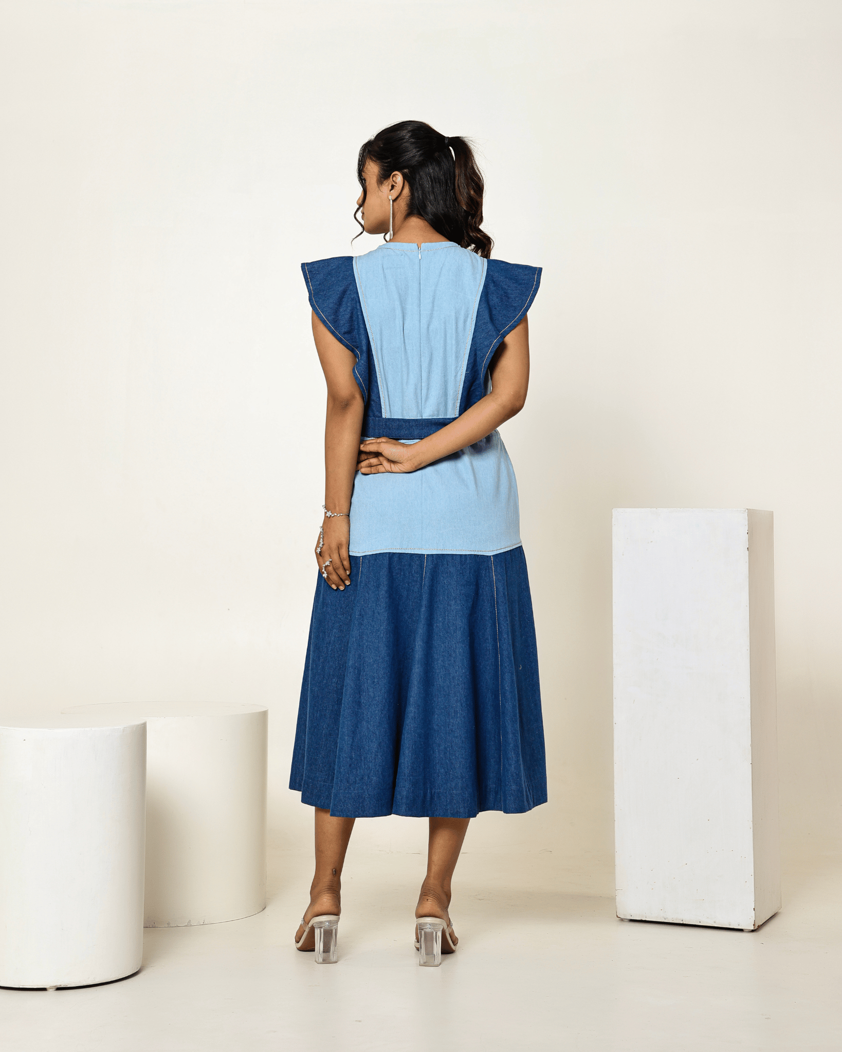 Block Muse Dress