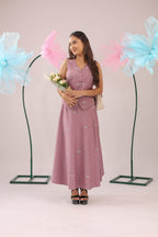 The Dirty Pink Bow Vest and Skirt Set