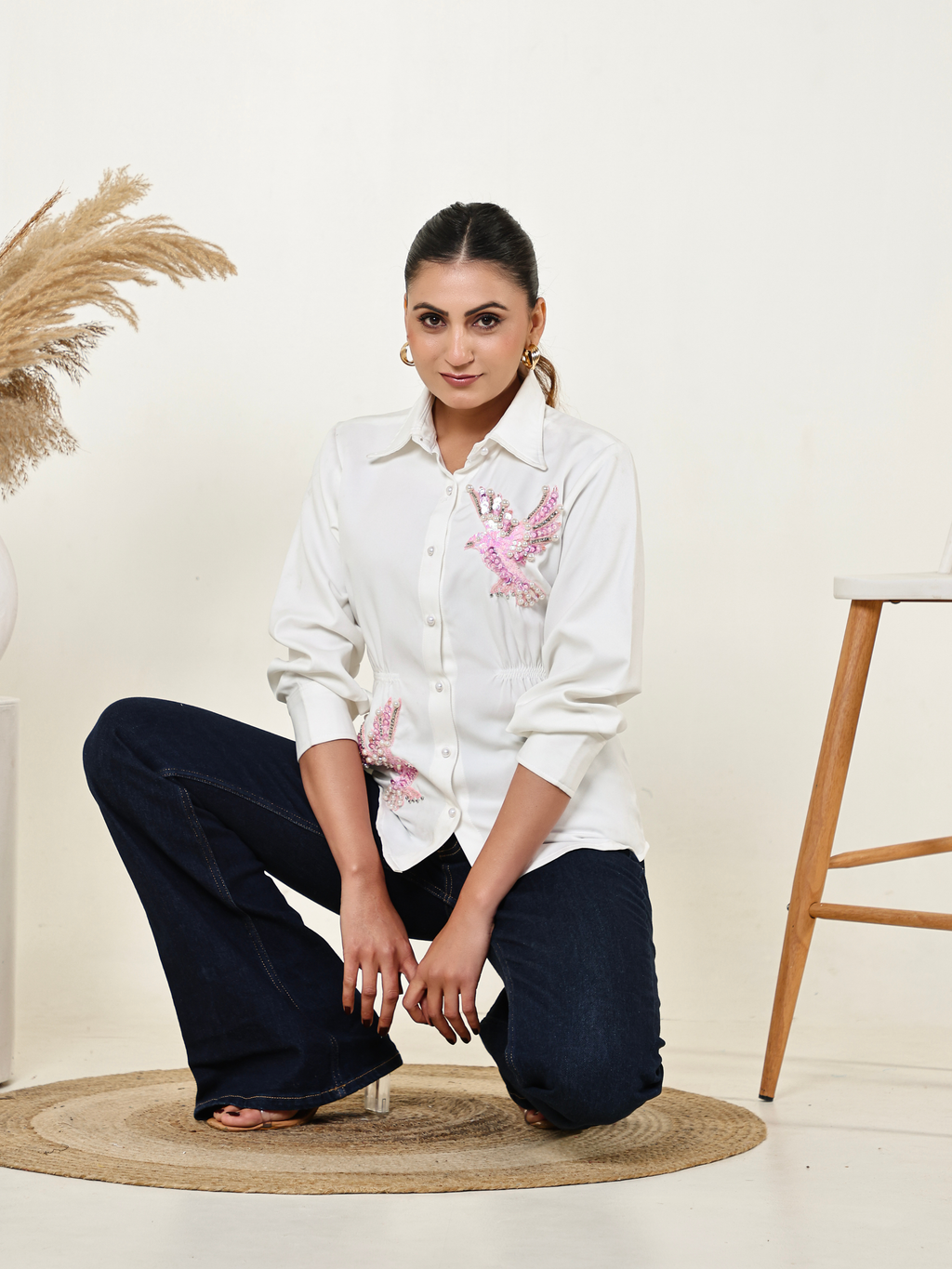 Bloom Sequin Shirt
