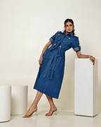 Denim Flow Dress