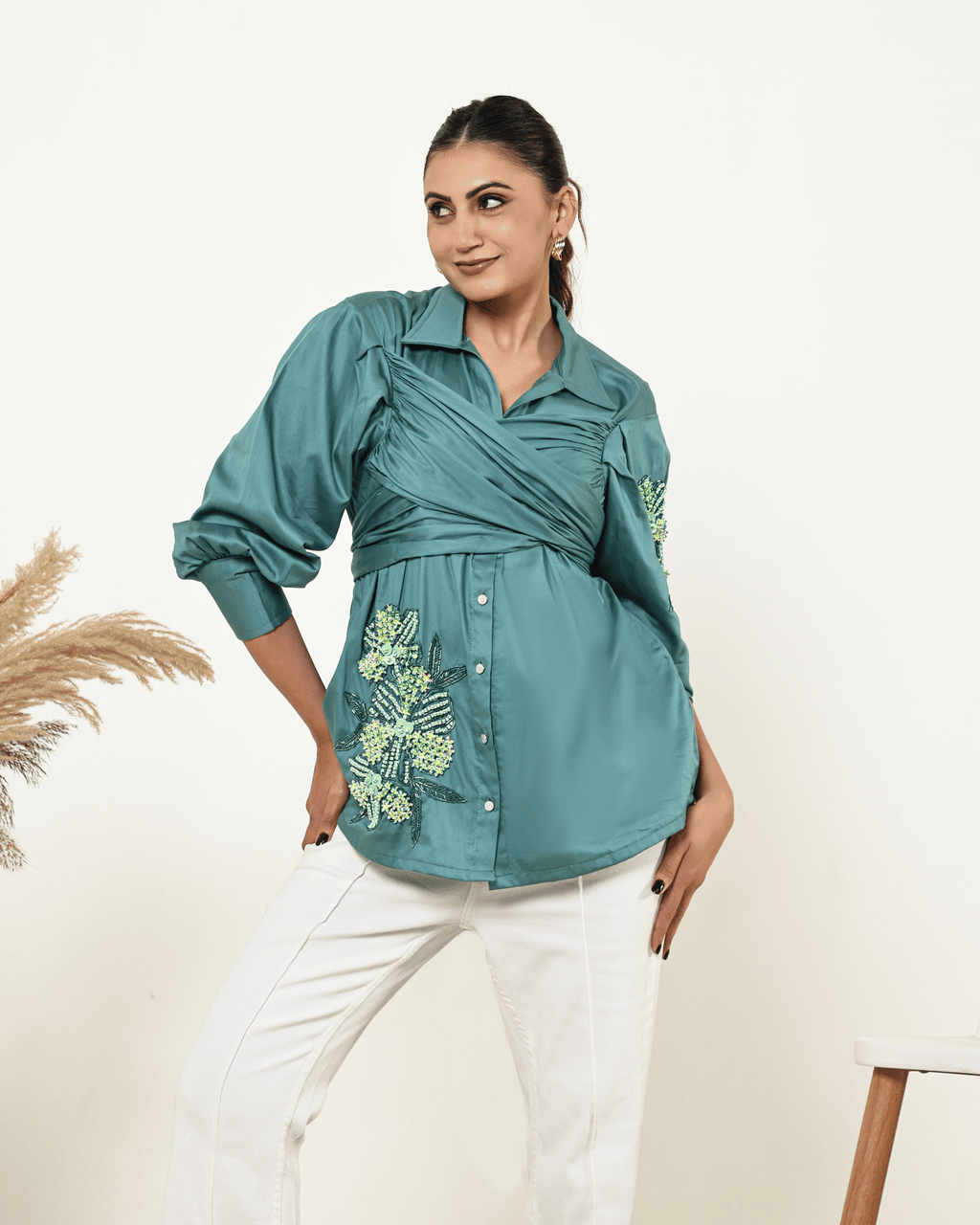 Coastal Wrap Shirt