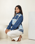 Bloomed Denim Shirt