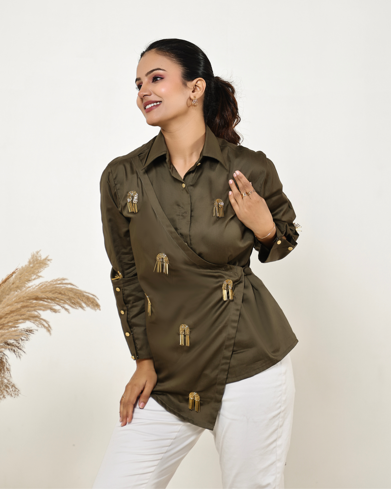 Boho Wrap Shirt