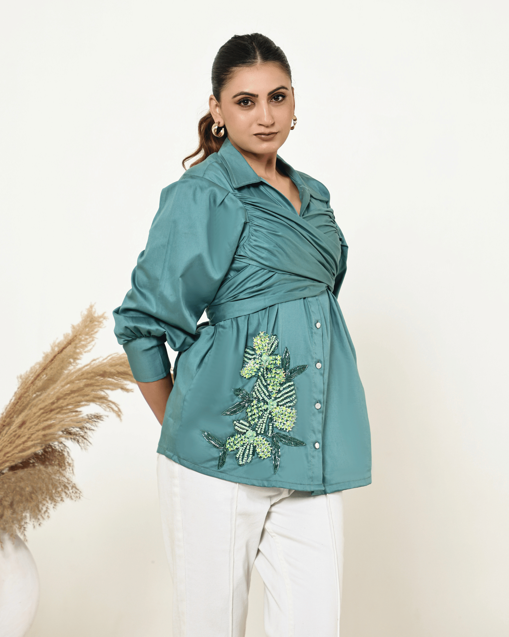 Coastal Wrap Shirt