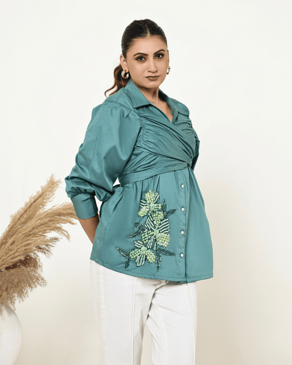 Coastal Wrap Shirt