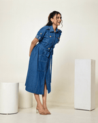 Denim Flow Dress