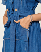Denim Flow Dress