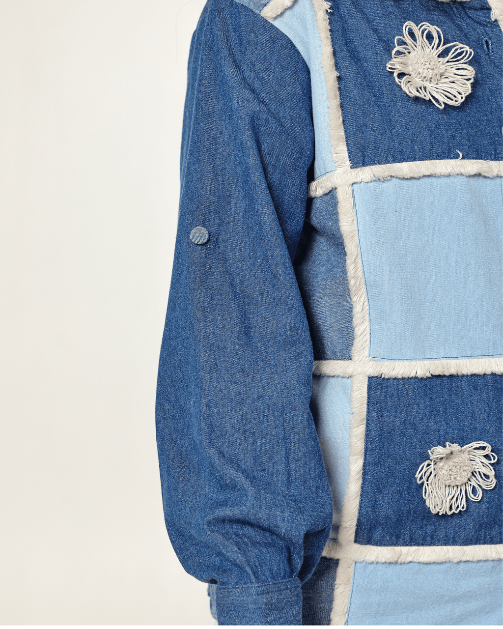 Bloomed Denim Shirt