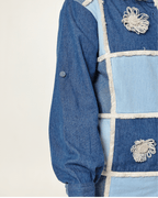 Bloomed Denim Shirt