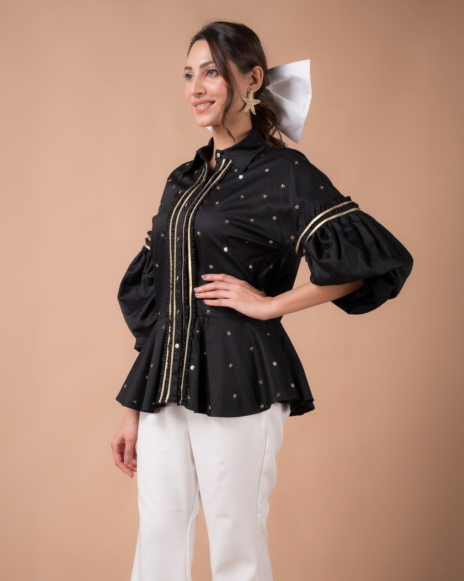 The Black And Gold Shirt