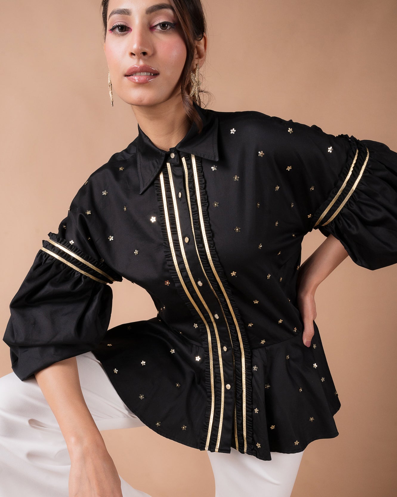 The Black And Gold Shirt