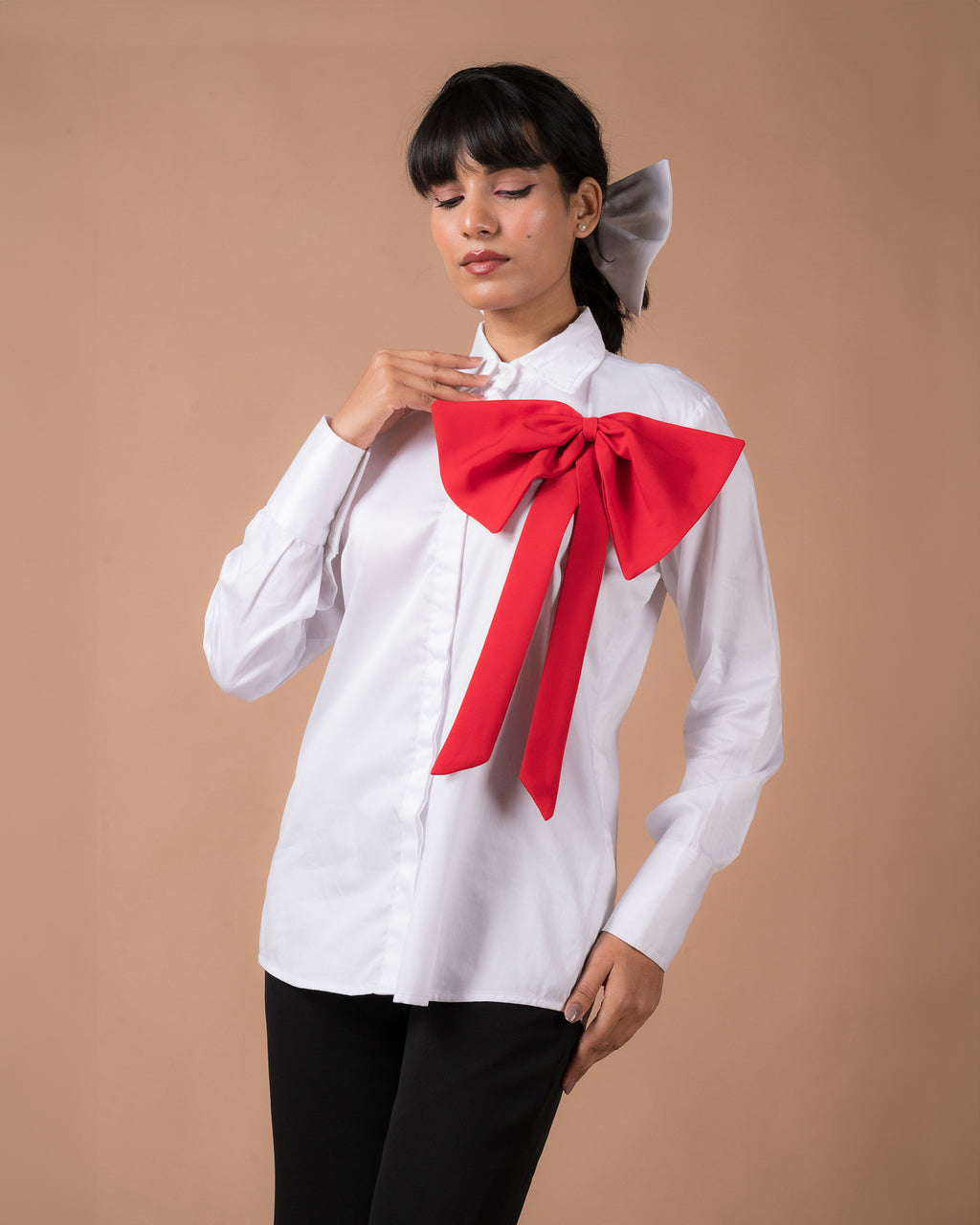 The Red Bow Shirt