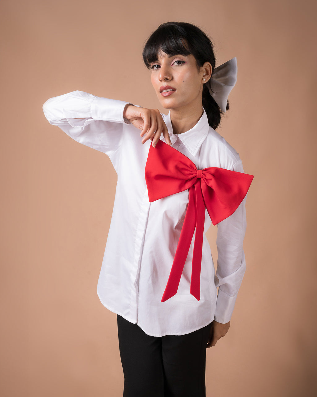 The Red Bow Shirt