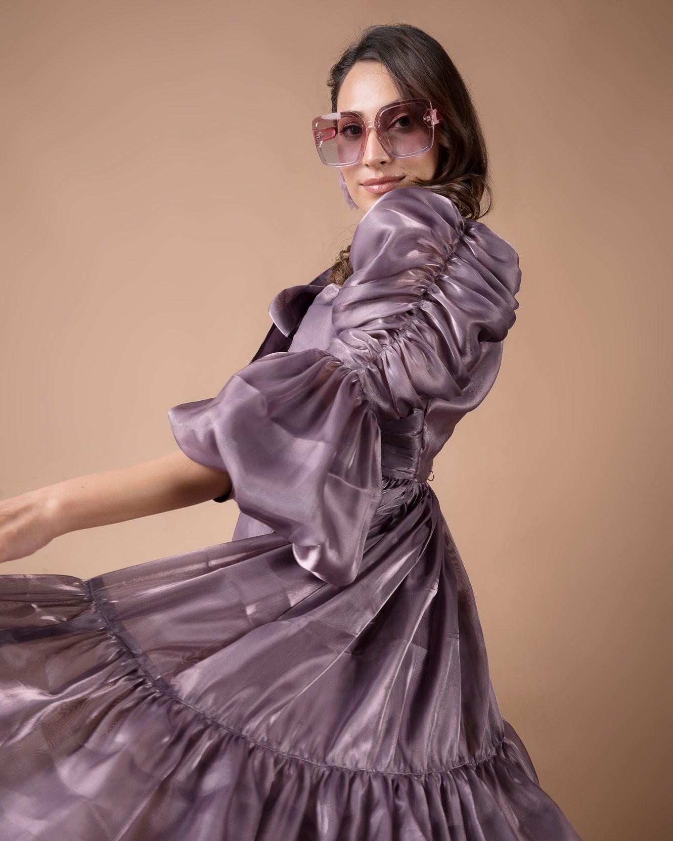 The Mauve Mini Dress