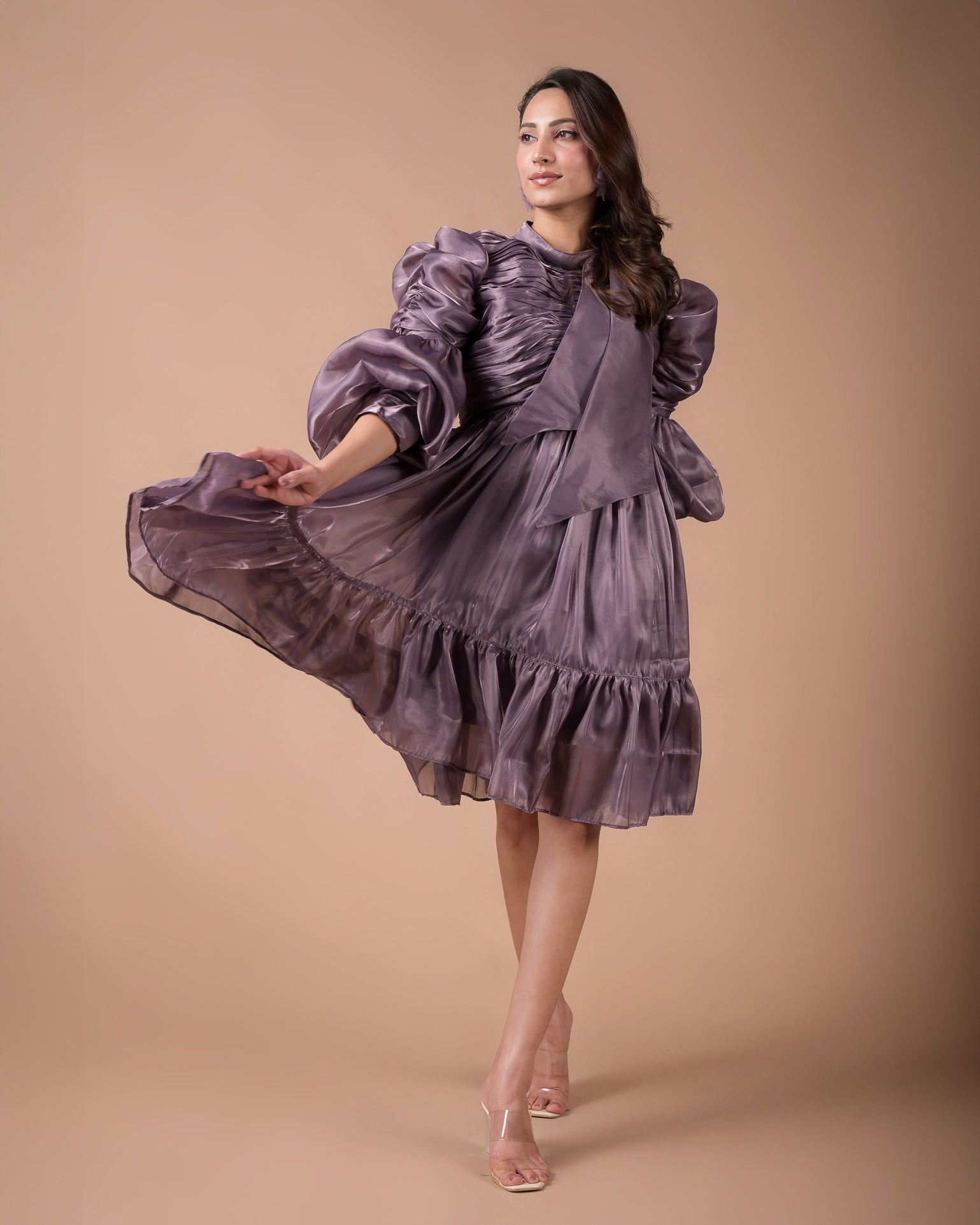 The Mauve Mini Dress