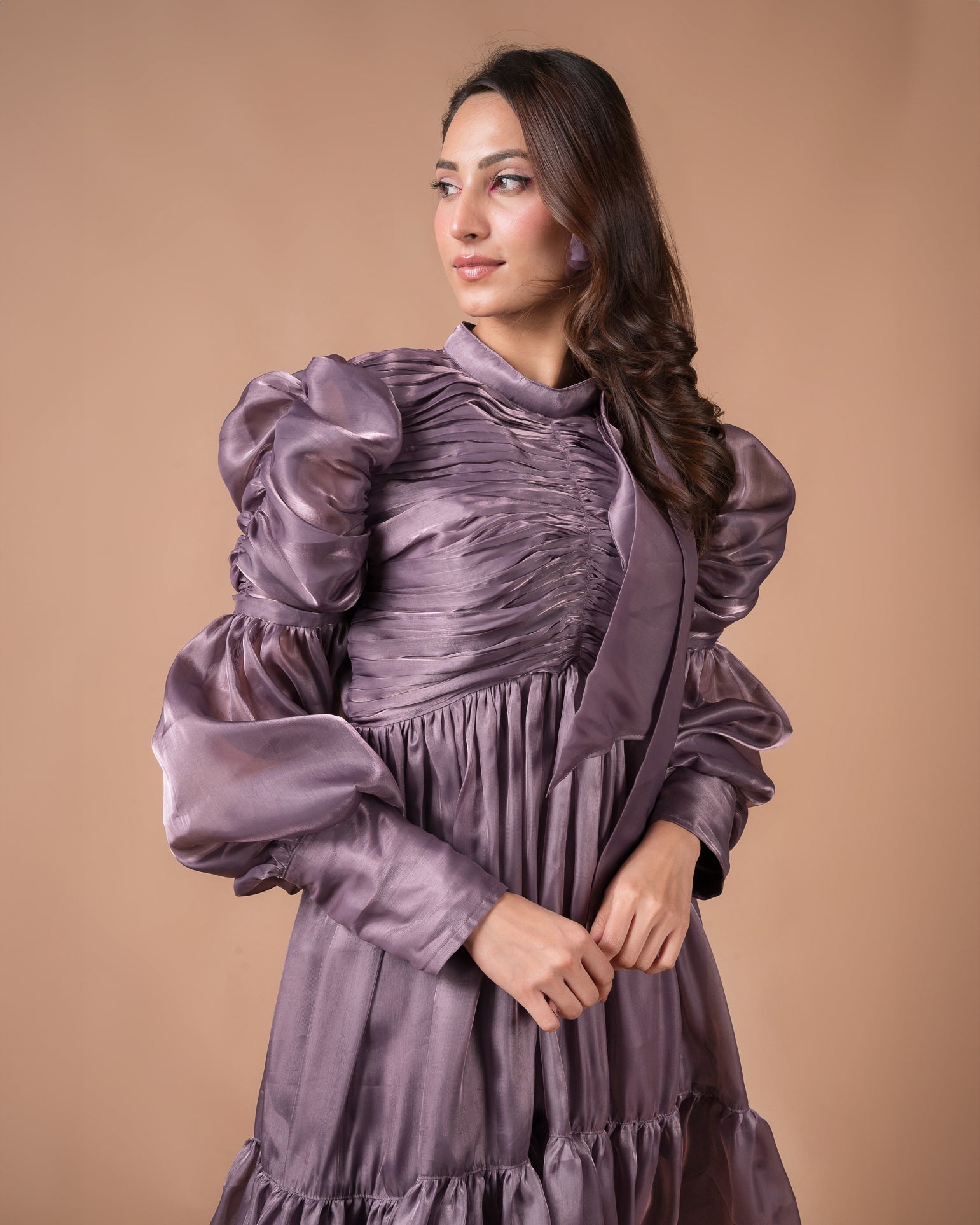 The Mauve Mini Dress