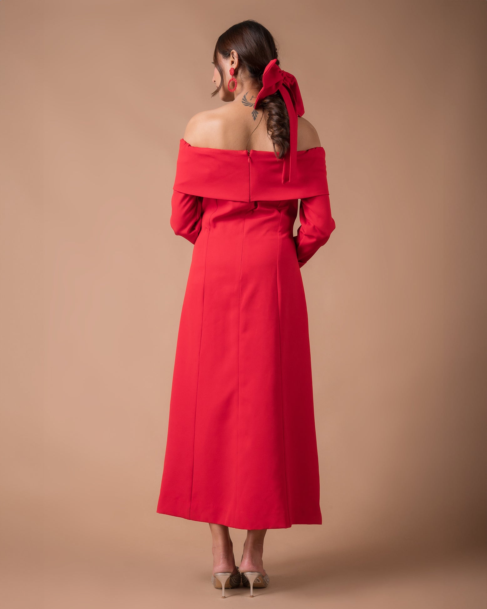 The Red heart Dress
