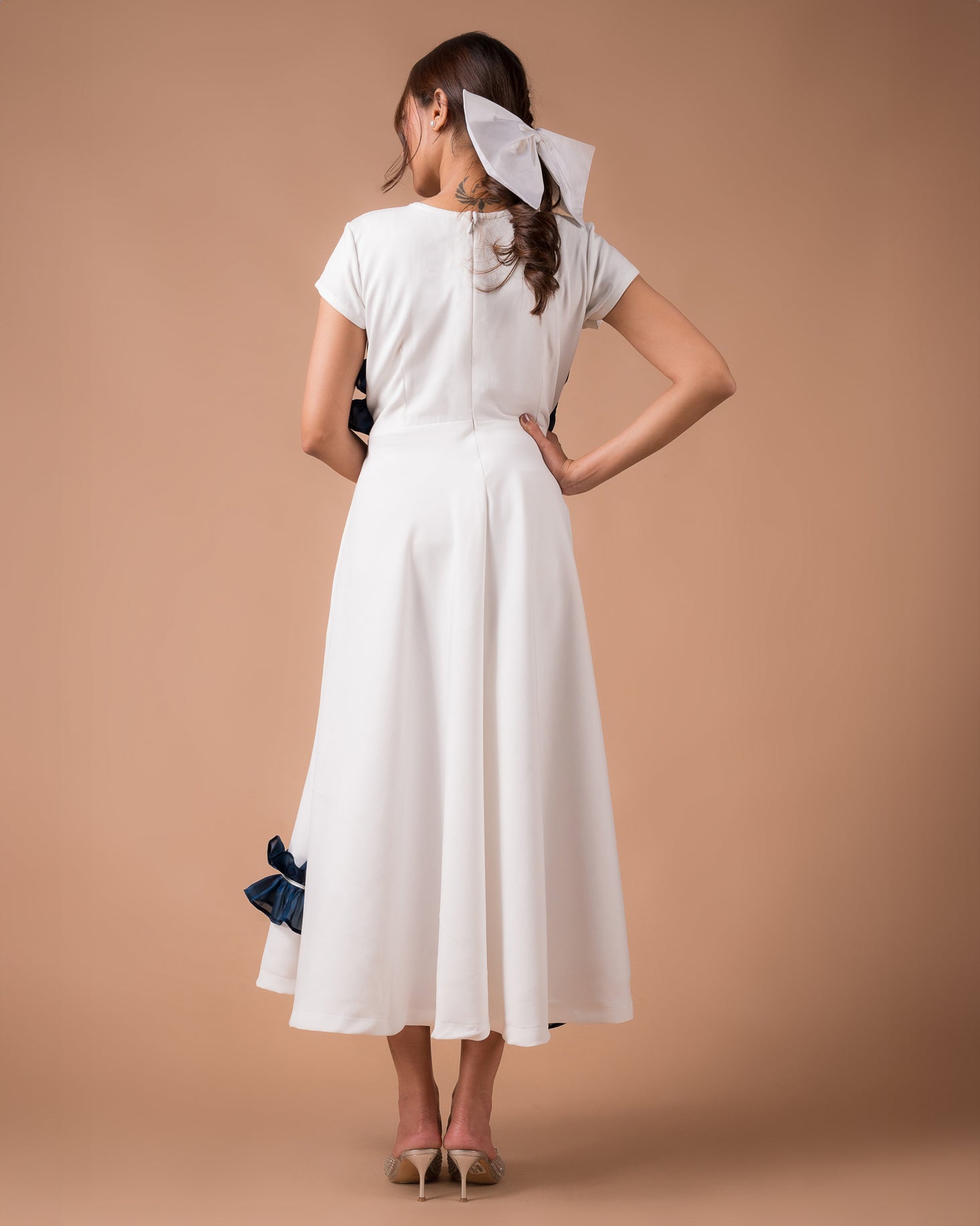 The White Frill Dress
