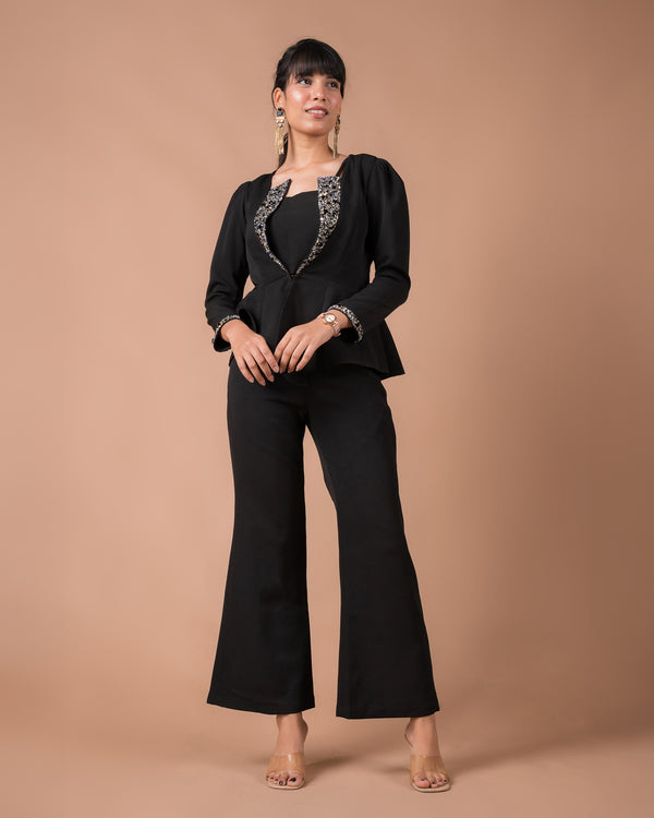 The Black Blazer Co-Ord Set