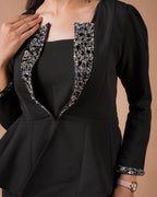 The Black Blazer Co-Ord Set