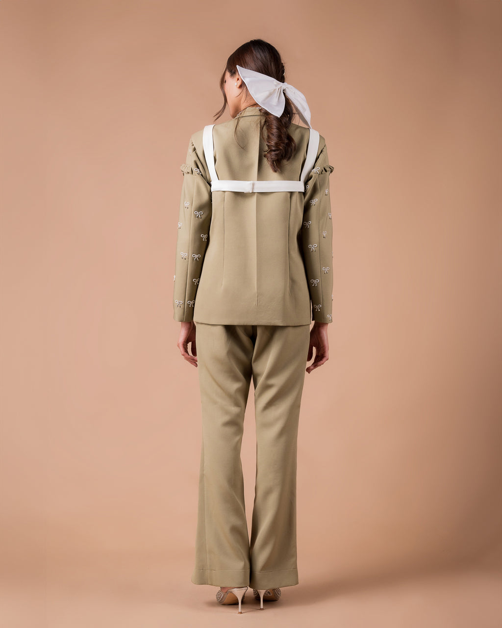 The Olive Bow Co-Ord Set