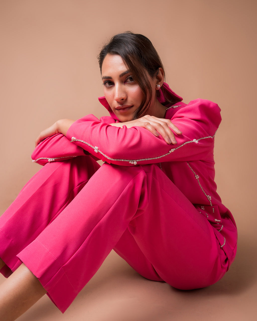 The Hot Pink Pearl Co-Ord Set