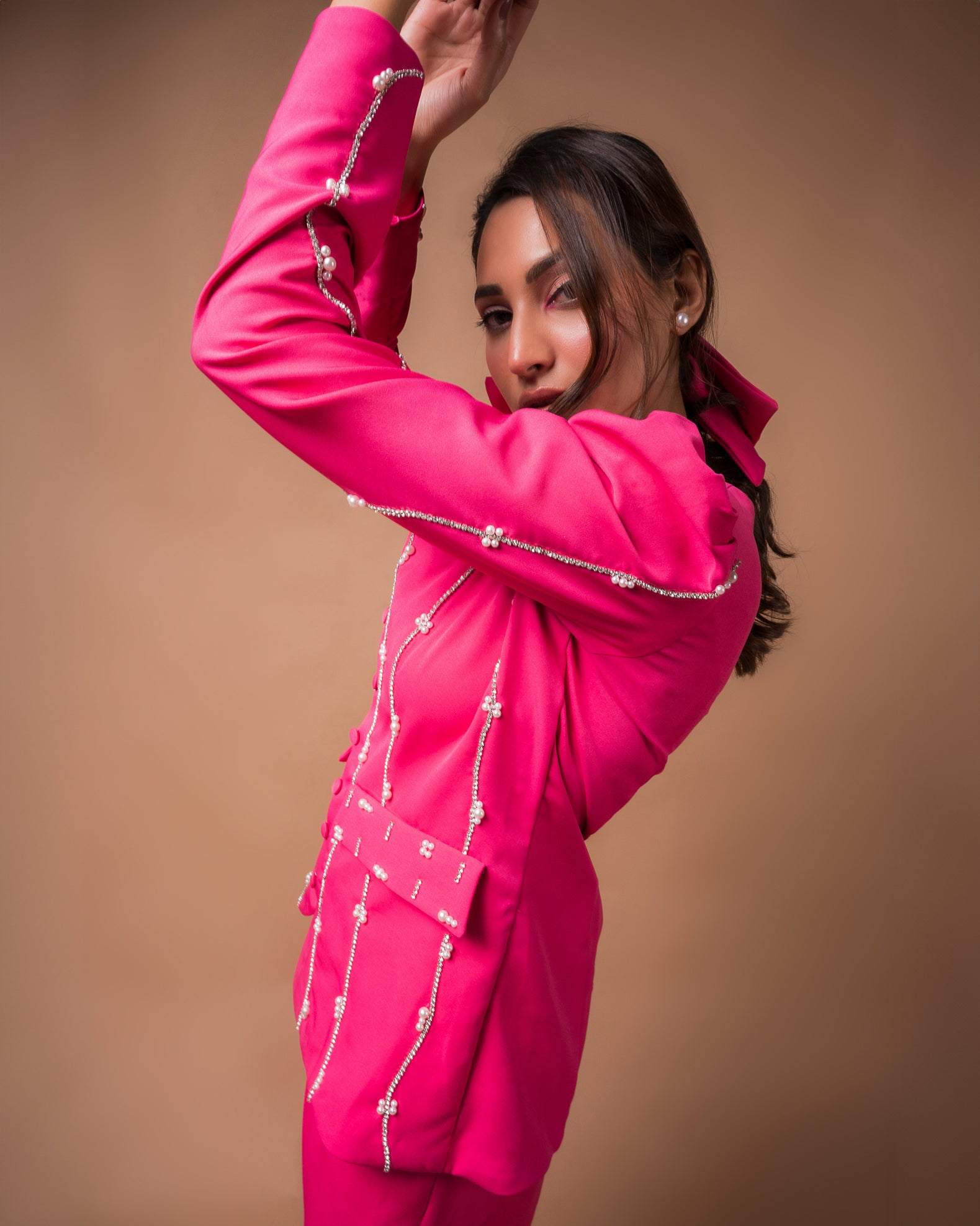 The Hot Pink Pearl Co-Ord Set