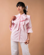 The Pink Bow Flap Shirt