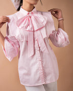 The Pink Bow Flap Shirt