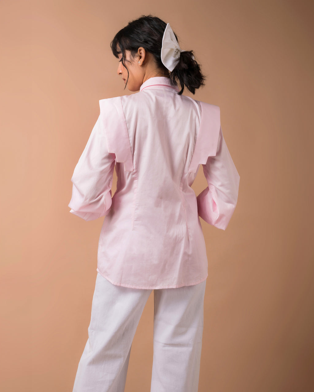 The Pink Bow Flap Shirt