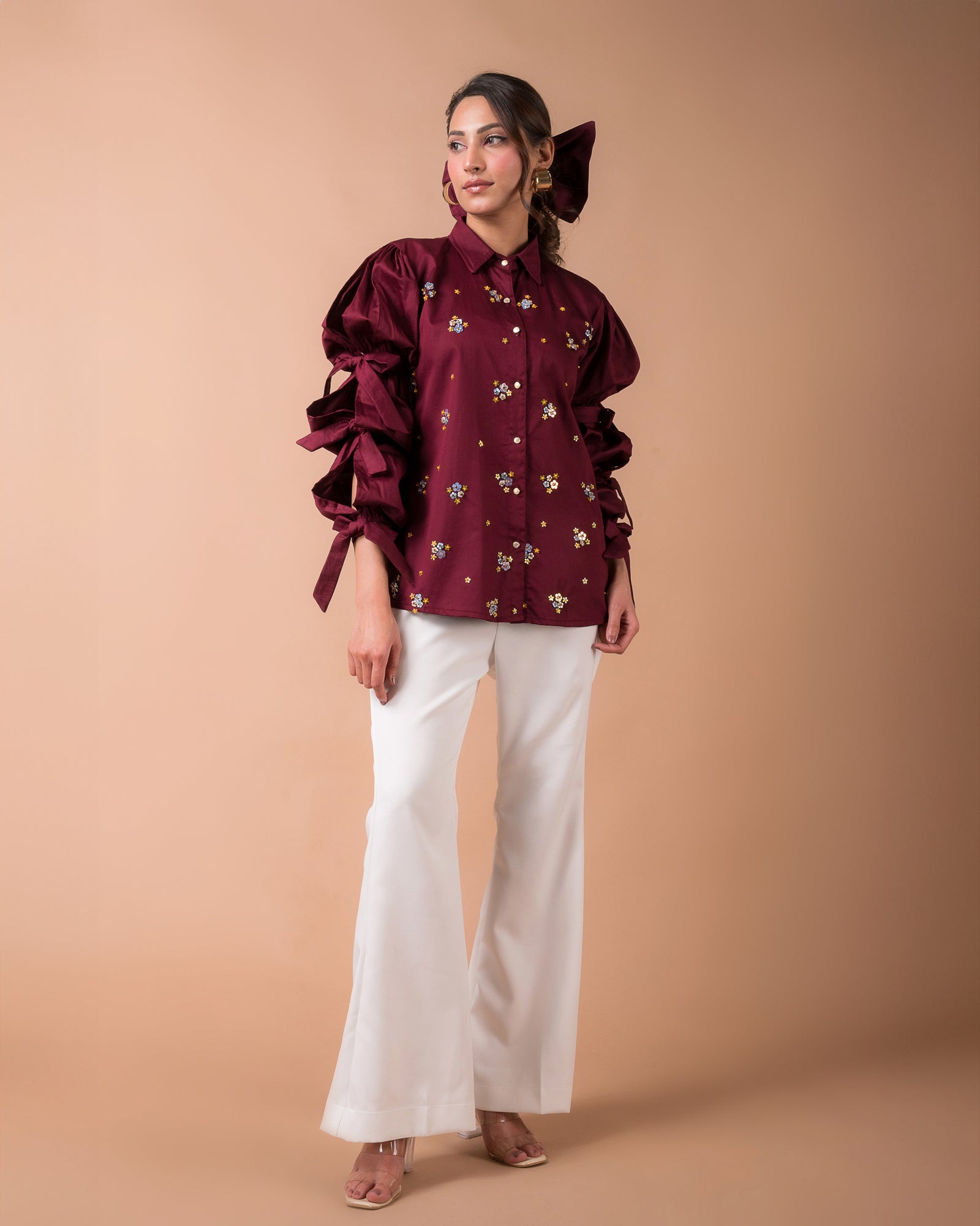 The Floral Bubble Shirt