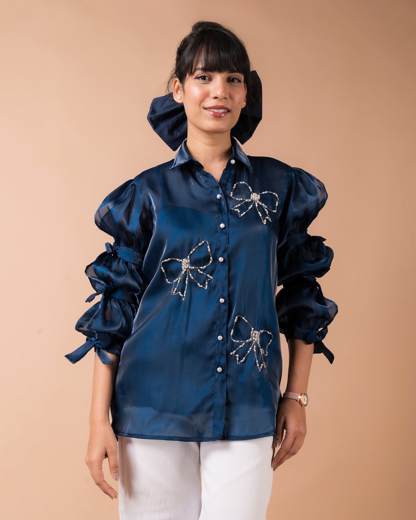 The Bow-Bubble Shirt