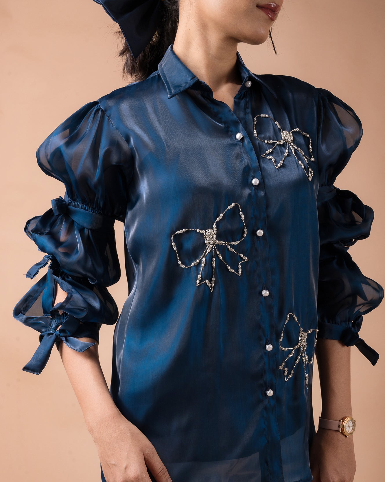 The Bow-Bubble Shirt