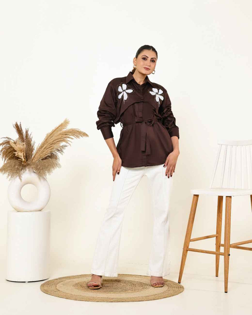 Dark Floral Shirt
