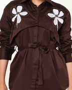 Dark Floral Shirt