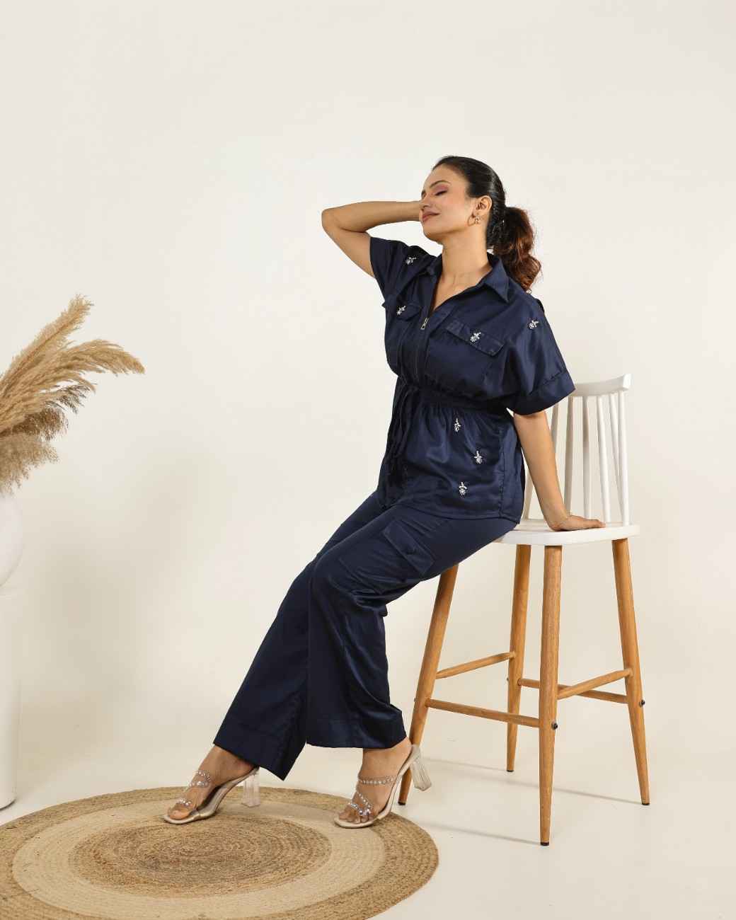 Midnight Cargo Co-ord